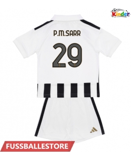 Günstige Juventus Pape Matar Sarr #29 Heimtrikotsatz Kinder 2026-27 Kurzarm (+ Kurze Hosen)